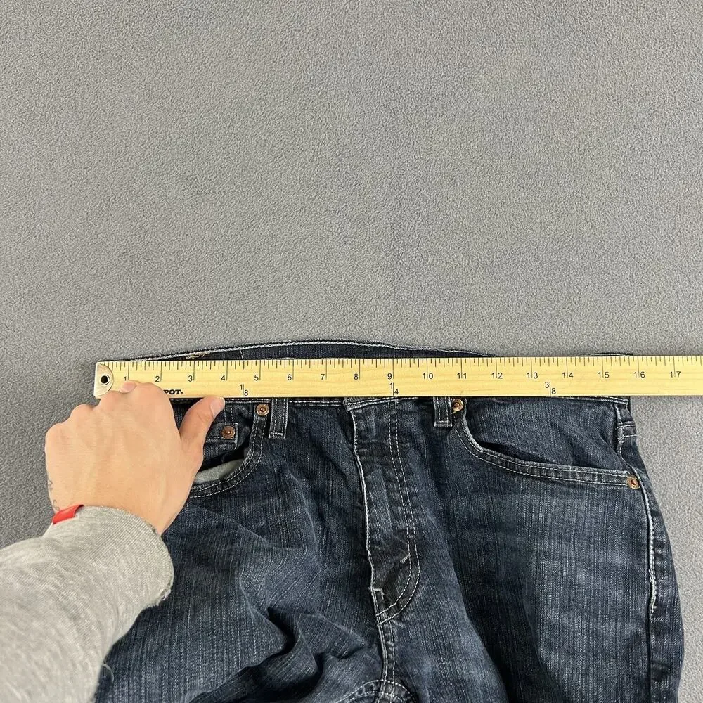 Levis 559 Jeans Mens 30x30 Blue Straight Fit Grunge Rocker Casual Workwear Denim